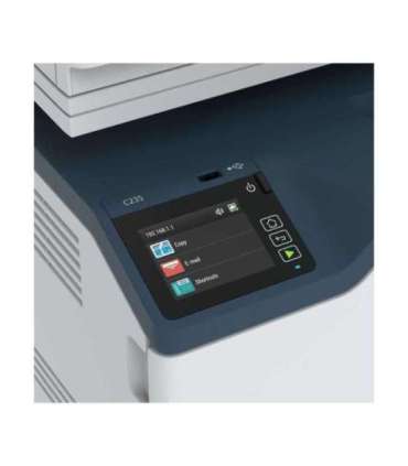 Xerox C235 A4 multifunction printer 22ppm. Duplex, network, wifi, USB, 2.4" colour touch screen, 250 sheet paper tray