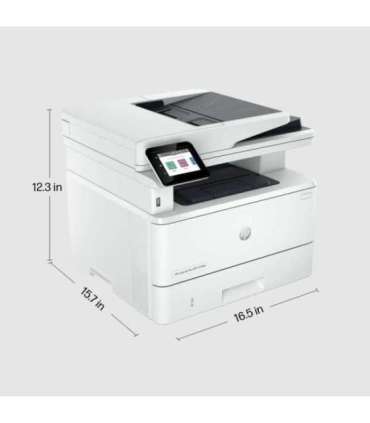 HP LaserJet Pro MFP 4102fdw AIO All-in-One Printer - A4 Mono Laser, Print/Copy/Dual-Side Scan, Automatic Document Feeder, Aut