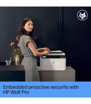 HP LaserJet Pro MFP 3102fdw AIO All-in-One Printer - A4 Mono Laser, Print/Copy/Scan, Automatic Document Feeder, Auto-Duplex, 