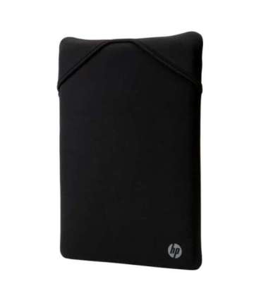 HP 15.6 Rerversible Sleeve - Black, Geometric pattern