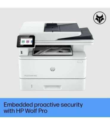 HP LaserJet Pro MFP 4102dw AIO All-in-One Printer - A4 Mono Laser, Print/Copy/Dual-Side Scan, Automatic Document Feeder, Auto