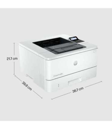 HP LaserJet Pro 4002dw Printer - A4 Mono Laser, Print, Automatic Document Feeder, Auto-Duplex, LAN, WiFi, 40ppm, 750-4000 pag