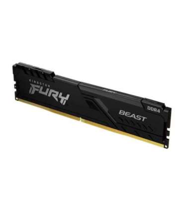 Kingston KF436C17BB/8 Technology FURY Beast DIMM, 1x 8 GB, DDR4, 3600 Mhz, CL17, Black