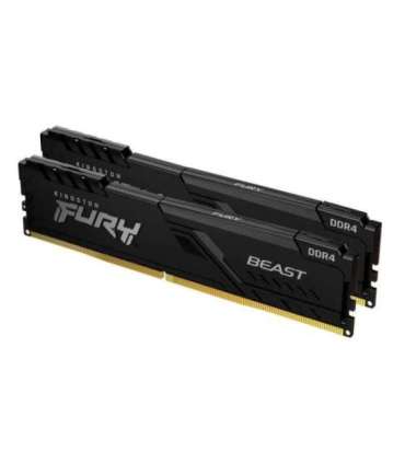 Kingston KF436C17BBK2/16 Technology FURY Beast DIMM Kit, 2 x 8 GB,16GB, DDR4, 3600 Mhz, CL17, HS