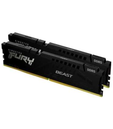 Kingston KF556C40BBK2-32 FURY Beast DIMM Kit, 32GB, DDR5, 5600 Mhz, CL40, Black