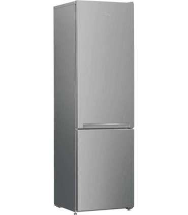 BEKO Refrigerator RCSA300K40SN, Energy class E, Height 181 cm, Inox
