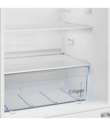 BEKO Refrigerator RCSA300K40SN, Energy class E, Height 181 cm, Inox