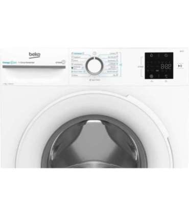 BEKO Washing machine BM3WFSU37013WW, 7 kg, Energy class A, 49.6 cm, 1000 rpm, Inverter motor, Steam Cure