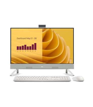 Dell 27 All-in-One EC27250/Core i5-1334U/16GB/512GB SSD/27.0" FHD/Intel Iris Xe/Cam/WLAN + BT/US Wireless Kb & Mouse/W11Pro/3