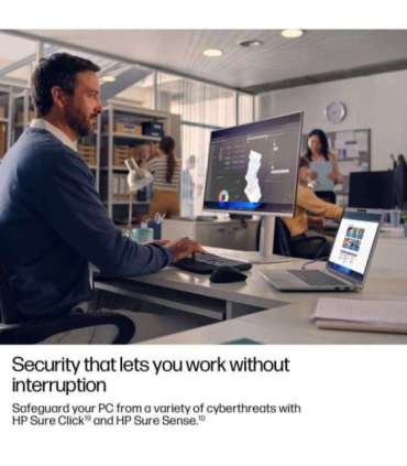 HP EliteBook 6 G1a AI 14 - Ryzen AI 5 340, 16GB, 512GB SSD, 14 WUXGA 300-nit AG, 5MP IR cam, WWAN-ready, Smartcard, FPR, Nord