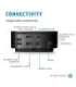 HP USB-C/A Universal DisplayLink Dock G2 120W - 4x USB 3.0, 1x USB-C, 2x DisplayPort, 1x HDMI 2.0, 1x RJ-45, 1x combo audio j