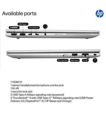 HP EliteBook 6 G1i 14 - Ultra 5-225U, 24GB, 512GB SSD, 14 WUXGA 300-nit AG, 5MP IR cam, WWAN-ready, Smartcard, FPR, ESTONIAN 