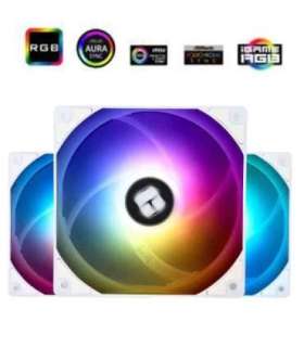 Thermalright TL-C12CW-S X3 PWM ARGB White 3vnt. (120mm) Cooling fans