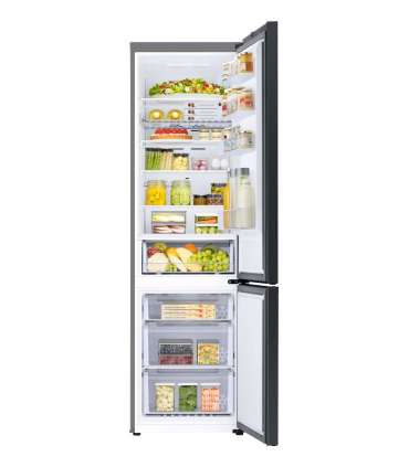 Samsung Refrigerator RB38C6B2E22/EF, height 203cm, 390l, Energy class E, freezer 114l, fridge 276l
