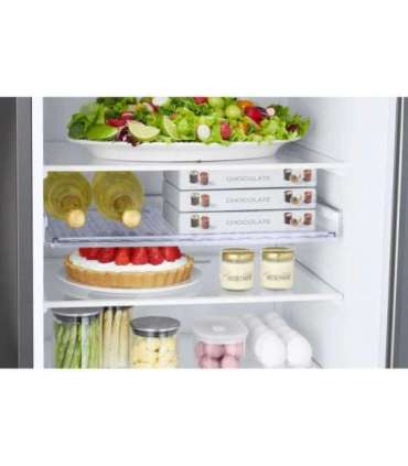 Samsung Refrigerator RB38C6B2E22/EF, height 203cm, 390l, Energy class E, freezer 114l, fridge 276l