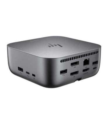 HP Thunderbolt 4 Dock G6 100W - 3x USB-A, 2x USB-C, 1x USB-C Thunderbolt 4, 2x DisplayPort, 1x HDMI, 1x RJ-45, Meteor Silver,