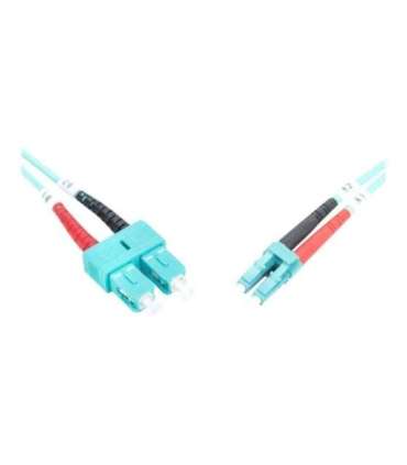 DIGITUS Fiber Optic Multimode Patch Cord, OM 3, LC / SC µ, 5 m