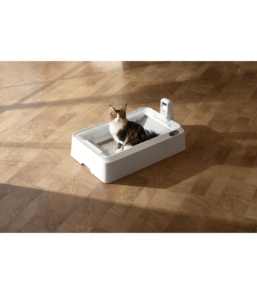 PETKIT Purobot Crystal Duo with Camera Self-Cleaning Cat Litter Box White