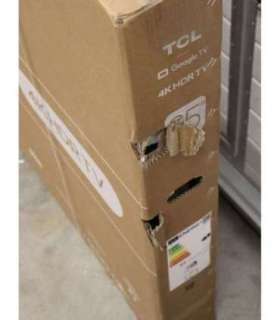 SALE OUT. TCL LED 4K TV 65V6C 65 Smart TV Google TV Black DAMAGED PACKAGING