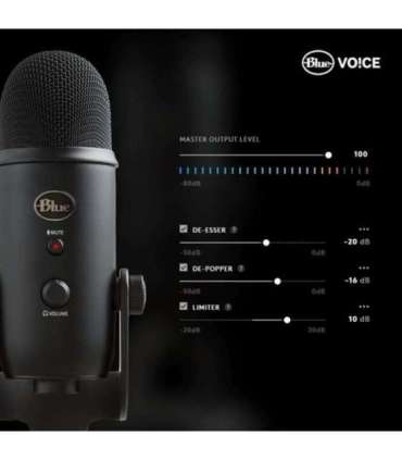 Logitech Microphone Yeti Black