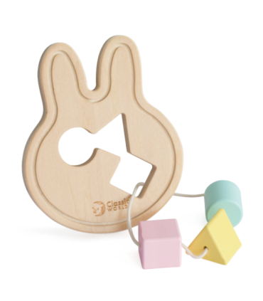 CLASSIC WORLD pastelsed mänguasjad beebidele - karp 'Esimesed õppemänguasjad' 12-18-kuustele