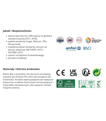 CLASSIC WORLD pastelsed mänguasjad beebidele - karp 'Esimesed õppemänguasjad' 12-18-kuustele