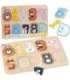 CLASSIC WORLD деревянные числовые пазлы — цифры Монтессори, 11 шт.