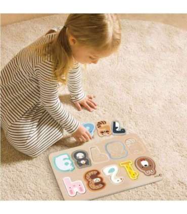 CLASSIC WORLD деревянные числовые пазлы — цифры Монтессори, 11 шт.