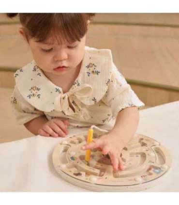 VIGA PolarB Drewniany Labirynt Magnetyczny