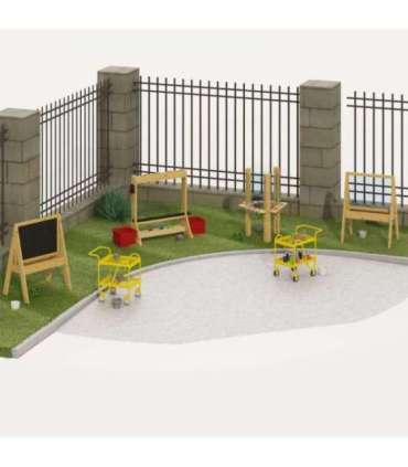 CLASSIC WORLD EDU puidust hariduslik kriiditahvel