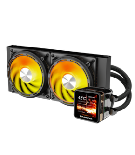 CPU water cooling DE240 (black)