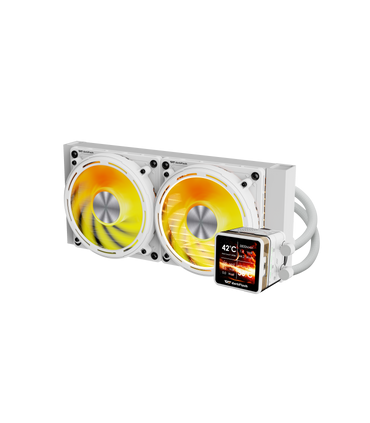 Water cooling for the processor DE240 (white)