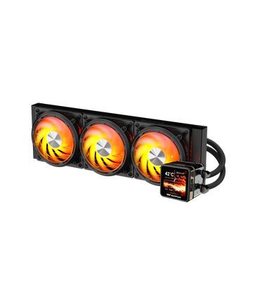 Water cooling for the processor DE360 (black)