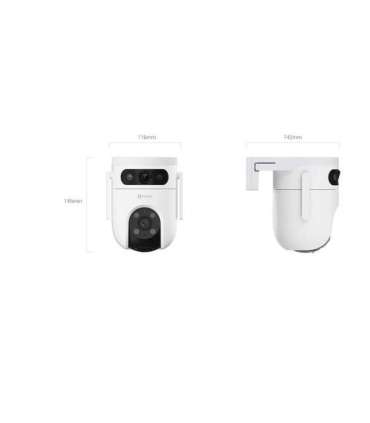 EZVIZ IP Camera CS-H9C (5MP+5MP) 4mm Color night vision,Human/Vehicle detection,Smart tracking iki 8m,Active defense,two