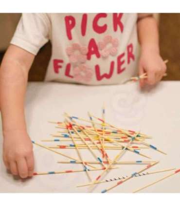 WOOPIE puidust Mikado-pulgad karbis, 41 tk.