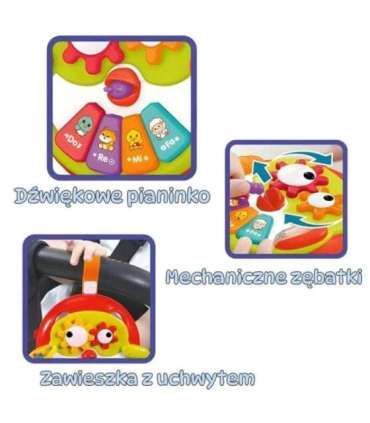 WOOPIE BABY интерактивная игрушка сова-пианино с шелестящим хвостом