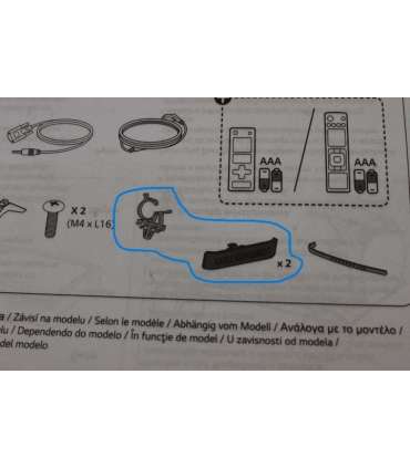 SALE OUT. LG 43UN640S0LD 43“ 3840x2160/300cd/m2/ HDMI RF LG USED, MISSING PLASTIC HOLDERS AND ORIGINAL REMOTE