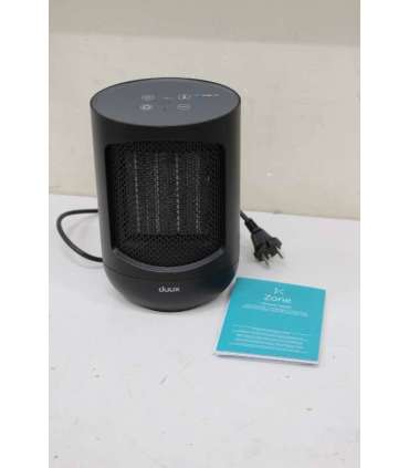 SALE OUT. Duux Zone Personal Ceramic Heater, Power consumption 600, 900, 1500 W, Black SALE OUT. Duux Zone Personal