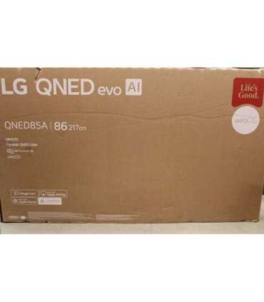 SALE OUT. LG TV 86QNED85A3C 86 Smart TV webOS 25 4K UHD DAMAGED PACKAGING