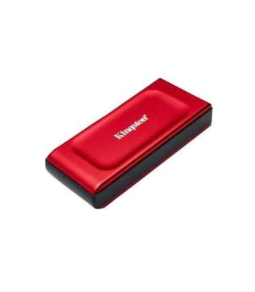 Kingston SXS1000R/2000G XS1000 Red Portable SSD, 2 TB, USB Type-C, 3.2 Gen 2, 1050 MB/s, Red