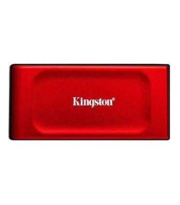 Kingston SXS1000R/2000G XS1000 Red Portable SSD, 2 TB, USB Type-C, 3.2 Gen 2, 1050 MB/s, Red