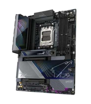 Gigabyte X870E A MASTER X X870E AORUS MASTER X3D, ATX, AMD AM5, DDR5, 10 Gbe, Wi-Fi 7, USB 4, PCIe 5