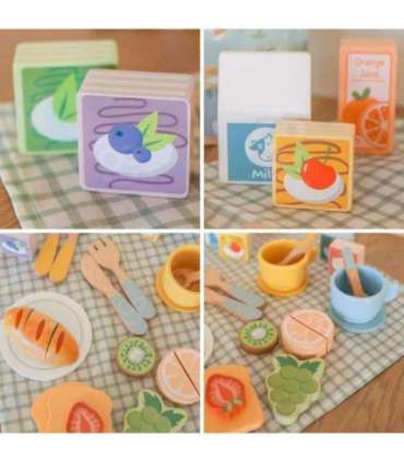 TOOKY TOY пикниковый набор - фрукты для нарезки, набор для завтрака