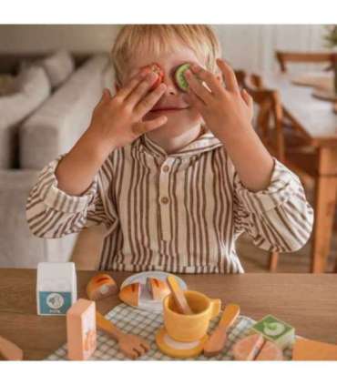 TOOKY TOY пикниковый набор - фрукты для нарезки, набор для завтрака