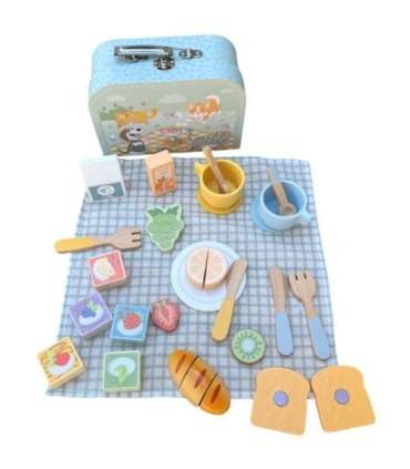 TOOKY TOY пикниковый набор - фрукты для нарезки, набор для завтрака