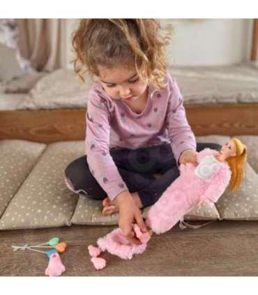 WOOPIE ROYAL Lalka w Przebraniu Różowego Misia Park Rozrywki