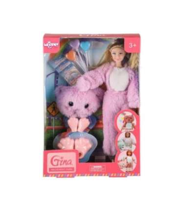 WOOPIE ROYAL Lalka w Przebraniu Różowego Misia Park Rozrywki