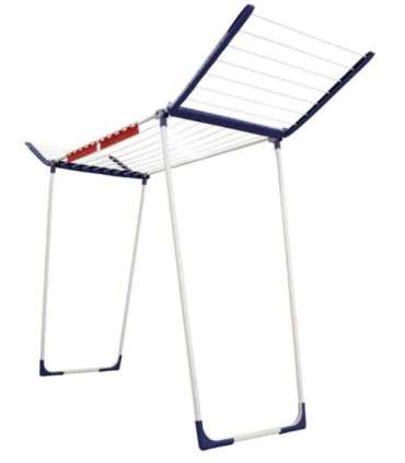 Leifheit 81650 Floor-standing rack Blue, White