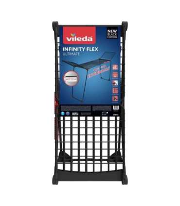 Vileda Infinity Flex Ultimate telescopic laundry dryer black