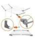 PROMIS MILANO clothes dryer, extendable, additional 4 wings